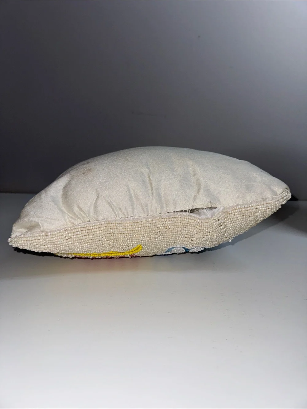 Beaded “Shake Your Bunny Tail” Easter Throw Pillow – DIY Project